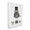 Stupell Industries Christmas Holly Nutcracker Winter Plaid Coat, Design by Jennifer Pugh view 3