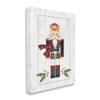 Stupell Industries Winter Holly Nutcracker Royal Crown Christmas Plaid, Design by Jennifer Pugh view 3