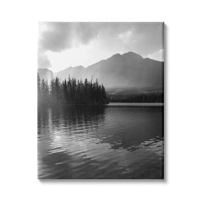 Stupell Industries Lakeside Spruce Tree Forest Outdoor Landscape Photography, Design by Daniel Sproul