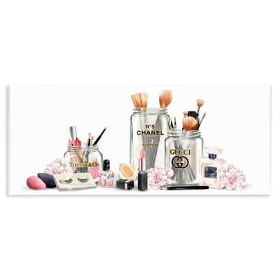 Stupell Industries 'Floral Makeup Collection Still Life'| Wall Plaque Art