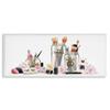 'Floral Makeup Collection Still Life'| Framed Giclee Art view 1