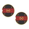 Christian Roman Sandstone Car Cup Holder Coaster (Set of 2) (Christian Roman) view 1
