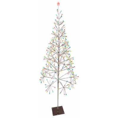 Celebrations 9071015 5 ft. LED Multi Pathway Decor Shimmering Tree