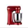 CULINARY CHEF Retro Electric Stand Mixer, 4.75 Quart / 4.5L, 8 Speeds with Whisk, Dough Hook, Flat Beater Attachments, Splash Guard (RED) view 3