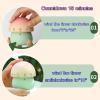 NUOSWEK Mechanical Kitchen Timer, Cute Mushroom Timer for Kids, Wind Up 60 Minutes Manual Countdown Timer for Classroom, Home, Study and Cooking (Pink Base) view 3