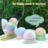 NUOSWEK Mechanical Kitchen Timer, Cute Mushroom Timer for Kids, Wind Up 60 Minutes Manual Countdown Timer for Classroom, Home, Study and Cooking (Pink Base) view 4