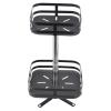 Cabilock Double Spice Storage Rack Floor-standing Organizer for Seasoning Bottles and Jars Space-saving Kitchen and Bathroom Easy to Assemble Versatile Design view 1