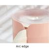Useful Simple Round Roll Paper Rack ABS Plastic Paper Towel Holder Wall-mounted Roll Paper Dispenser for Bathroom Tissue Storage Easy to Clean (Color : Black) view 4