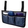 12.66.9in Sofa Armrest Organizer,Multifunctional Wheelchair Side Hanging Bag,Large Capacity Multiple Pockets Armrest Storage Pouch for Stroller Electric Wheelchair Walker Scooter (Army_Green) view 1