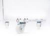 Acrylic Removable Bedside Table, Modern Removable C Shaped End Table Mobile Sofa End Table Easy Assembly Rolling Table Nightstand Nesting Tables for Coffee Small Space Living Room Bedroom view 4