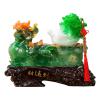DUO ER Wealth Prosperous Pixiu Decorations Lucky Gather Wealth Town House Spirits Piqiu Cashier Counter Jade Cabbage Shop Opening Craft (Size : 44x20x36cm) view 1