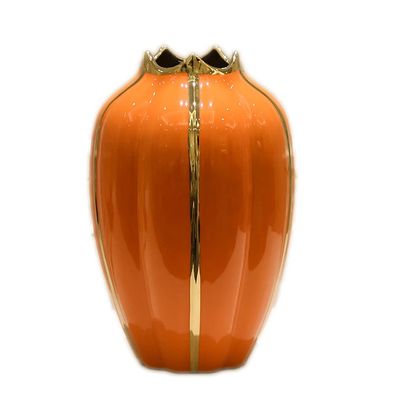 UYVI Vases Vase Light Luxury Ceramics Vases Gold-Plated Creative Home Furnishing Flower Bottle Suitable for Indoor and Outdoor Decor (Size : 20x30cm)