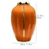 UYVI Vases Vase Light Luxury Ceramics Vases Gold-Plated Creative Home Furnishing Flower Bottle Suitable for Indoor and Outdoor Decor (Size : 20x30cm) view 2