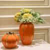 UYVI Vases Vase Light Luxury Ceramics Vases Gold-Plated Creative Home Furnishing Flower Bottle Suitable for Indoor and Outdoor Decor (Size : 20x30cm) view 3