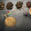 Handheld Chinese Medicine Scale with Plate, Copper view 2