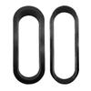 8pcs Oval Shape Cake Mold Mousse French Dessert DIY Perforated Ring Non Stick Bakeware Tart Decorating Cutter Tool view 2