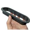 8pcs Oval Shape Cake Mold Mousse French Dessert DIY Perforated Ring Non Stick Bakeware Tart Decorating Cutter Tool view 4