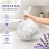 CCLINERS 4 Gallon Trash Bag Lavender Scented (440 Count) Small Bathroom Garbage Bags Wastebasket Can Liners White Trash Bags for Home Kitchen Office Bins (440 Bags) view 2