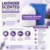 CCLINERS 4 Gallon Trash Bag Lavender Scented (440 Count) Small Bathroom Garbage Bags Wastebasket Can Liners White Trash Bags for Home Kitchen Office Bins (440 Bags) view 4