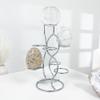 Bard's Silver Egg Stand/Holder, 7 Egg Display, 1.375" Diameter, Pack of 2 view 3