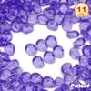 PMLAND 370 Pcs Purple Acrylic Stones, 16mm Marbles for Vase Filler Decor view 3
