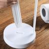 Handy Vertical Paper Towel Holder PP Material Roll Paper Rack DetachableTissue Rack for Storing Paper Towel Cling Film, White Flexible Use view 3