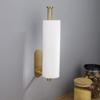 DEKAVA Paper Towel Holder Under Cabinet for Kitchen, Adhesive Paper Towel Holder Wall Mount, SUS304 Stainless Steel 13 inch(1,Gold) view 3