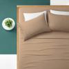 Manyshofu Extra Deep Pocket Twin Sheets Set - Hotel Luxury 1800 Thread Count Sheets & Pillowcases - Kids Bedding Set up to 24" Mattress - Khaki Bed Sheets 18-24 Inch Deep Pockets - 3 Piece view 4