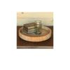 AREOhome Cayman Rattan Tray, Medium, 12-inch Diameter, Natural view 2