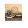 AREOhome Cayman Rattan Tray, Medium, 12-inch Diameter, Natural view 4