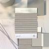 MOOD Custom Bamboo Shades | Woven | Cordless Bamboo Roman Shades for Windows and Doors (Natural Woven) | Woven Sand (Sheer) | 44.5" W x 72" H view 1