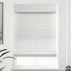 MOOD Custom Bamboo Shades | Woven | Cordless Bamboo Roman Shades for Windows and Doors (Natural Woven) | Woven Sand (Sheer) | 44.5" W x 72" H view 3