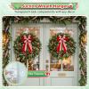 VIS'V Suction Wreath Hanger, Heavy Duty, 22 LB, Large, Clear, 2 Pcs view 2