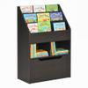 HOMCOM Kids Bookcase Multi-Shelf Rack Organizer with Storage Drawer for Books, Playroom, Brown view 1