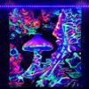 ADDWel Blacklight Mushroom Tapestry, Upright Tapestry Glow In The Dark, UV Reactive Black Light Tapestries Posters Wall Hanging for Backdrop Bedroom Dorm Living Room Decor(60"x80") view 1