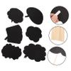 20pcs Chalkboard Sign Photo Booth Props DIY Selfie Photo Props Chalkboard Message Signs for Weddings Birthday Engagement Party Favors view 2