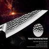 BRODARK Japanese Chef Knife, Damascus Chef Knife 8 inch with Japanese VG-10 Steel Core, Ultra-Sharp Professional Kitchen Knife, Handcrafted with Ebony Wood Handle, Holiday Gifts view 2