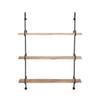 Powell Linon Chrisley Metal Wall Shelves in Black view 4