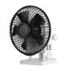 Agatige Mini Electric Fan, 2 Gear Wind Speeds High Rotational Speeds Portable Quiet Table Desk Manicure Fan Dryer Manicure Tool for Bedroom, Office, Table view 1