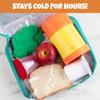 Kids Hard Ice Packs 3 Pack, Slim Reusable Freezer Packs for Lunch Boxes view 2