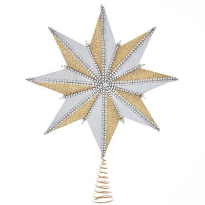 Kurt S. Adler S4436 Treetopper, Multi-Colored