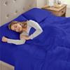 Saferay Green Comforter Duvet Insert 3pc Down Alternative Bedding Comforter Set All Season Quilted Duvet Insert with 8 Corner Tabs Ultra Soft Breathable Oversized King 116x98 Royal Blue view 3