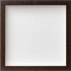 10x10 Brown Walnut Shadow Box Frame | 3/4" of Depth - Lots of Display Room for Jerseys, Keepsakes, Objects, & Memorabilia | UV Resistant Acrylic and Acid Free Backing | Includes Hardware view 2
