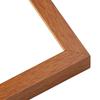10x13 Frame Brown Traditional Honey Pecan Solid Wood Picture Frame | 0.875 Inch Moulding Width | 0.875 Rabbet Depth | with UV Acrylic Plexiglass, Foam Board Backing & Hanging Hardware Included view 4