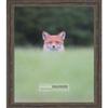 Poster Palooza 4x5 Inch Rustic Wood Tone Complete Wood Picture Frame with UV Acrylic Plexiglass, Foam Board Backing & Hardware Included - 4x5 Inch Frame view 1