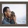 Poster Palooza 4x5 Inch Rustic Wood Tone Complete Wood Picture Frame with UV Acrylic Plexiglass, Foam Board Backing & Hardware Included - 4x5 Inch Frame view 3
