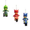 3.25-Inch PJ Masks with Vehicle Ornament, 3-Piece Set view 2