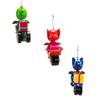 3.25-Inch PJ Masks with Vehicle Ornament, 3-Piece Set view 3