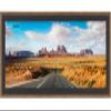 Poster Palooza 10x30 Traditional Complete Wood Panoramic Frame with UV Acrylic Plexiglass, Foam Board Backing & Hardware Included view 4
