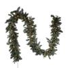 Kurt S. Adler 9-Foot Pre-Lit Warm White Cluster LED Blue Sprunce Garland view 1